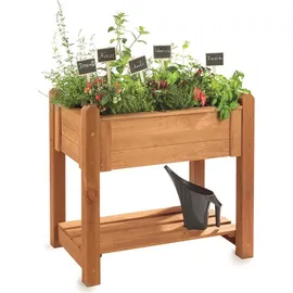 Wilk Hochbeet Basic 90 x 59 x 85 cm Braun