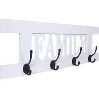 MCW Garderobenpaneel Family-MCW-C60 60 x 21 cm Weiß