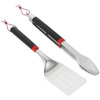 Weber Grillbesteck 2-teilig Edelstahl/Schwarz