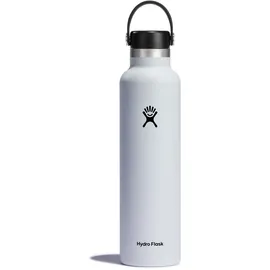 Hydro Flask Standard Mouth 710ml weiß