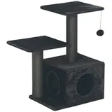 beeztees Kratzmöbel Serpa Fien (70 cm, Schwarz), Katzenbaum