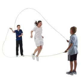 Sport-Thieme Springseil Double-Dutch Weiß