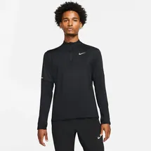 Nike Dri-FIT Element 1/2-Zip Laufshirt Herren black/reflective silv L