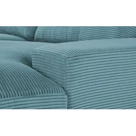 Sofa.de Element Ottomane Armlehne links Branna ¦ türkis/petrol ¦ Maße (cm): B: 116 H: 88 T: 164.0