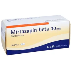 Mirtazapin beta 30 mg Filmtabletten 100 St