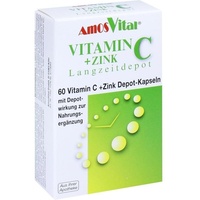 Amosvital Vitamin C + Zink Depot Kapseln 60 St.