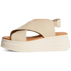 TAMARIS Keilsandaletten Damen Beige 39