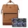 Cabaia Adventurer Vegan Nubuck Backpack L Braun