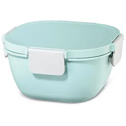 xavax® Lunchbox pastellblau, grau 1,7 l, 1 St.