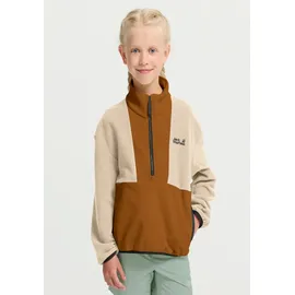 Jack Wolfskin Colorblock Taunus Halbreißverschluss-Sweatshirt Autumn Leaves 128