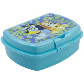 Stor Bluey Brotdose Kinder 1686ml - Sandwich Box mit Sicherheitsverschluss BPA Frei - Robuste Lunchbox für Schule Kindergarten Ausflüge
