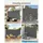 Songmics Seitenmarkise 180 x 450 cm grau Polyester