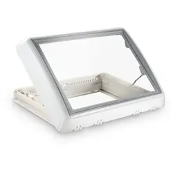 Dachfenster DOMETIC Midi Heki Style Kurbel Dachhaube weiß mit Zwangsbelüftung