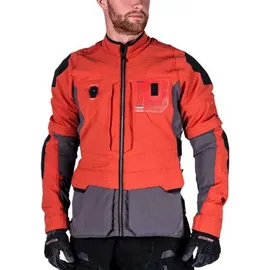 Leatt Adventure Rally 5.5 Textiljacke Orange/Grau XXL