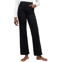 Angels Jeans Lara mit weitem Bein in Schwarz-D42 /