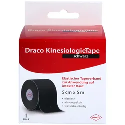 Draco Kinesiologietape 5 Cmx5 M Schwarz