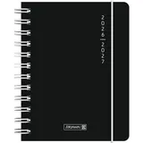 Baier & Schneider Schülerkalender 2026/2027 Plain Black A6