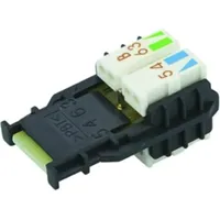 Telegärtner MFP8 Adernmanager T568A, SortMFP8 wire manager T568A