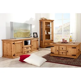 1a Direktimport TV-Tisch 1600 mm Pinie massiv