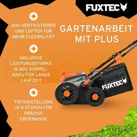 FUXTEC FX-E2VE38SET inkl. 2 x 20,0 V Akku