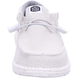 HEYDUDE Wally Sport Mesh Herren Beige/Weiß 43