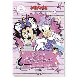 Disney Minnie: Mein Grosser Styling-Spass: Stickern, Malen, Stylen - Walt Disney, Panini, Kartoniert (TB)