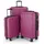 suitline Koffer-Set 3-tlg. magenta