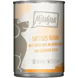 MjAMjAM - BIO für Hund 400g MjAMjAM Hund Sparpaket 12x400g BIO Huhn mit zarter Ente an Möhrchen