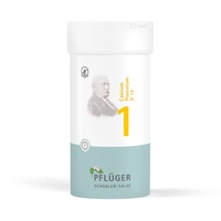 PFLÜGER Schüßler Salze Nr. 1 Calcium fluoratum D12 - 400 Tabletten - Das Salz der Haut und des Bindegewebes - glutenfrei