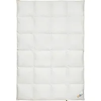 OBB Daunendecke 120 Jahre Ganzjahresdecke medium Größe 135x200 cm - Weiß