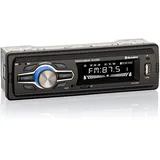 Roadstar RU-375BT 1-DIN Autoradio AM/FM, Bluetooth, USB, TF-Kartenleser, LCD, Fernbedienung