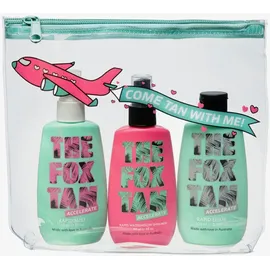 The Fox Tan Jet-Setter, Rapid Mist und Watermelon Shimmer, Bräunungsset, 3er Pack 390 g Sonnenschutzcreme
