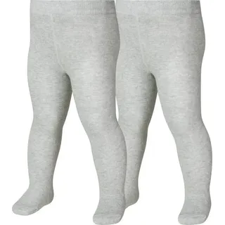 Playshoes 2er-Set: Thermo-Strumpfhosen in Grau - 62/68