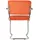 ZUIVER Armlehnstuhl Cord orange