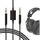 damaku Ersatz Audio Aux Kabel Gaming Audiokabel Schwarz PS5/PS4/Xbox One/PC