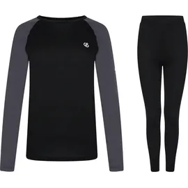 Dare 2b Exchange IV Damen Thermo-Baselayer Set Schwarz/Schwarz 20