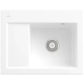 Villeroy & Boch Subway 45 Compact rechts stone white + Handbetätigung