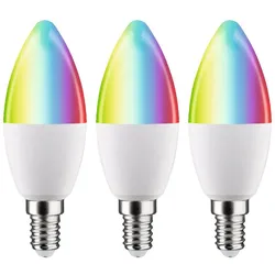 Paulmann LEDKerze E14 3 x 470lm Smart Home Zigbee 3.0 3 x 5W RGBW+ dimmbar