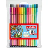 Stabilo Pen 68 Kunststoffetui 30 St.