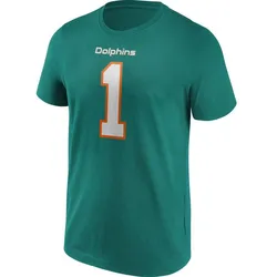 FANATICS Herren Fanshirt Miami Dolphins Graphic, Türkis, 2XL