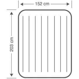 Intex Dura Beam Standard Deluxe Einzel-luftbett - 152 x 203 x 25 cm