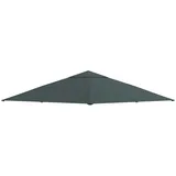 REDOM Pavillon-Ersatzdach Ersatzdach Pavillon 298x295 cm Dunkelgrau aus Polyester Sonnenschutz, 298 x 295 cm (Leichtes Polyester-Material, geeignet für saisonale Nutzung), Pavillonabdeckung für Garten & Terrasse, praktische Dachlösung grau