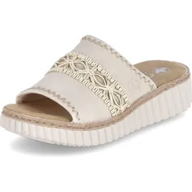 Rieker Pantolette beige, - Beige - 38