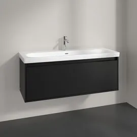 Villeroy & Boch Skyla Waschtischunterschrank 1 Auszug, 1172 x 436 x 439 mm, Volcano Black