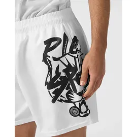 Plein Sport Shorts Weiß S