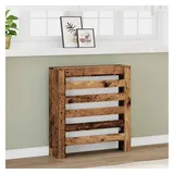 vidaXL Heizkörperverkleidung Altholz-Optik 78x20x82 cm