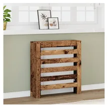 vidaXL Heizkörperverkleidung Altholz-Optik 78x20x82 cm