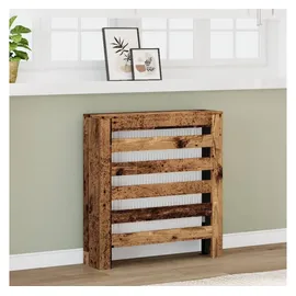 vidaXL Heizkörperverkleidung Altholz-Optik 78x20x82 cm