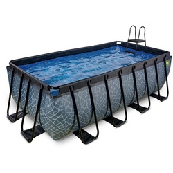 EXIT Toys Pool »Stone Pools«, Breite: 253 cm, 8870 l, grau