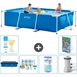 Rechteckiger Frame Pool - 300x200x75 Cm - 7-teilig  S34